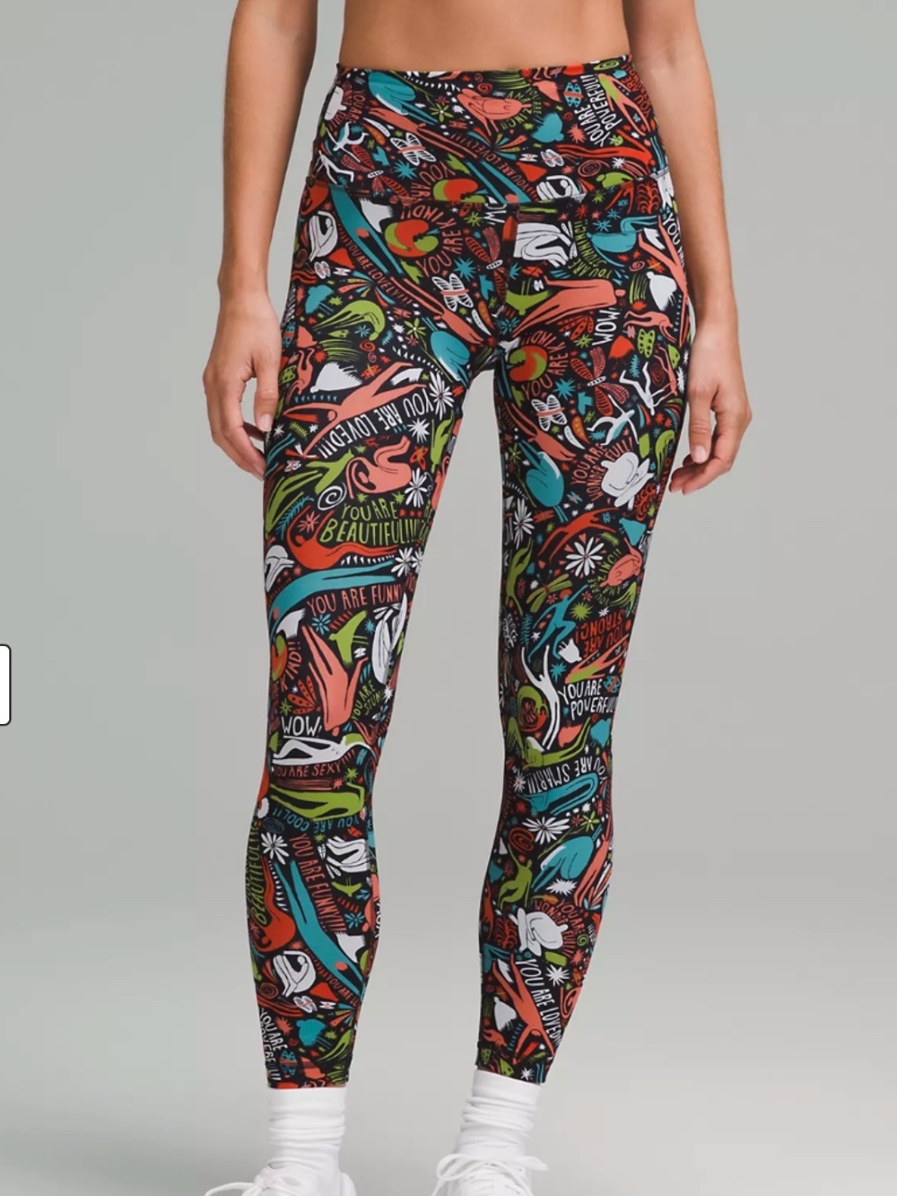 lululemon x Yolande Mutale Wunder Train High-Rise Tight 25" - SZ 10
